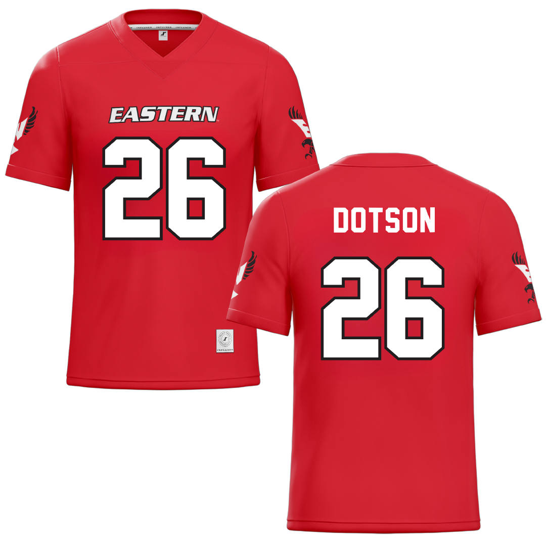 Eastern Washington University Red Football Jersey - #26 Malik Dotson
