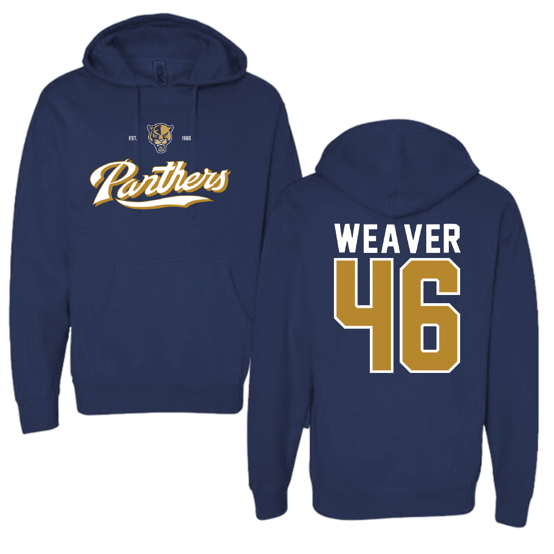 Florida International University Football Navy General Hoodie - #46 Atavious Weaver