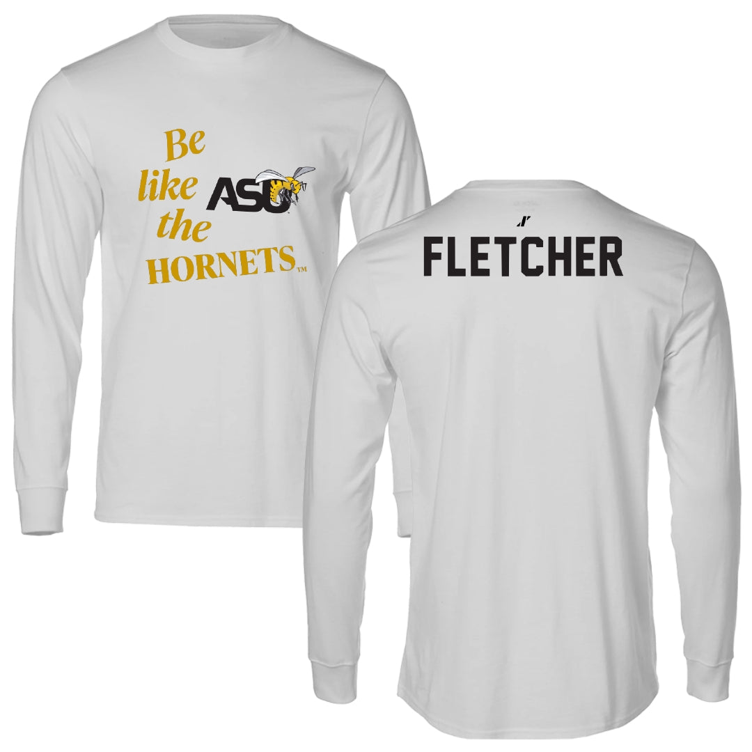 Alabama State University Golf Light Gray Be Like Us Long Sleeve - Carmen Fletcher