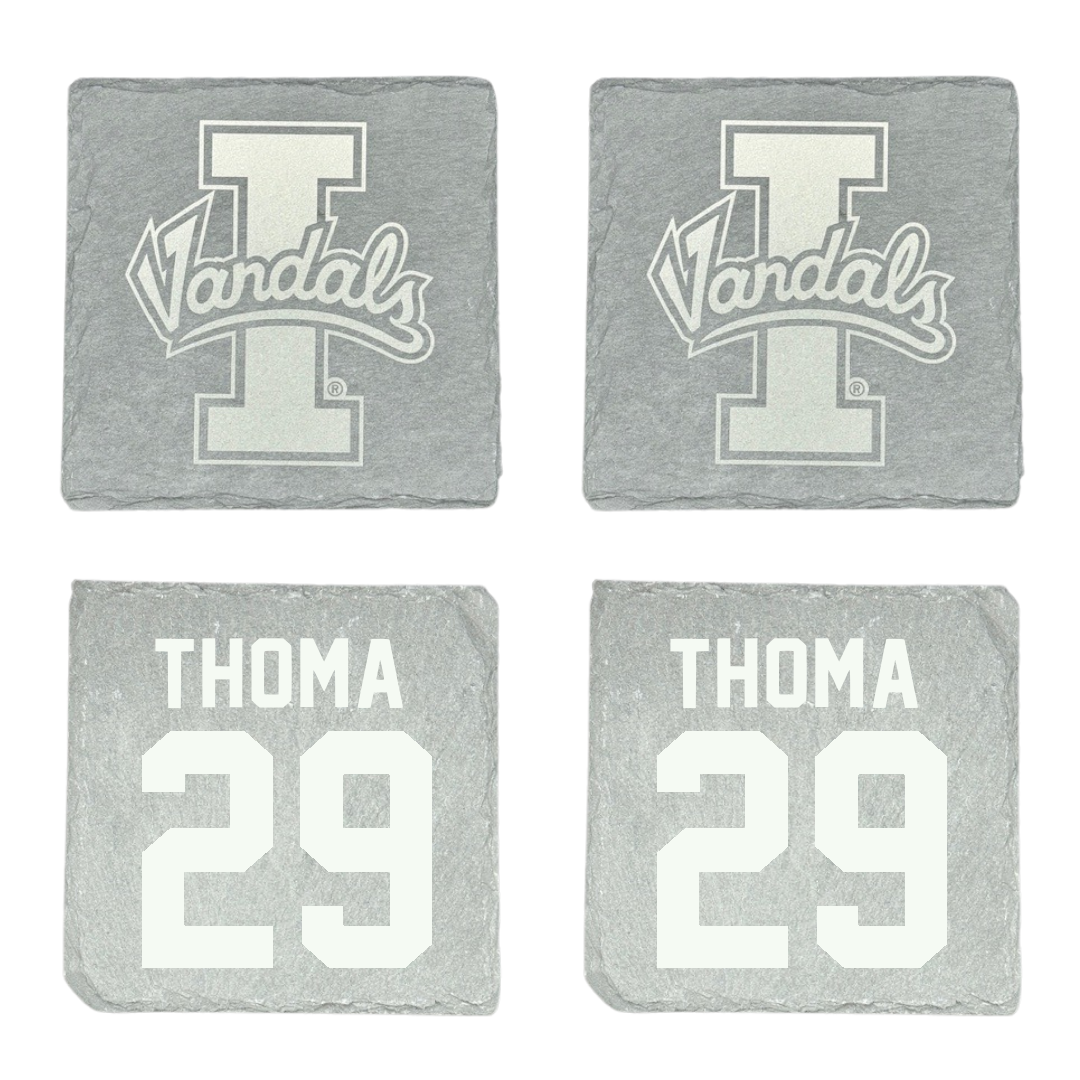 University of Idaho Soccer Stone Coaster (4 Pack)  - #29 Isabelle Thoma