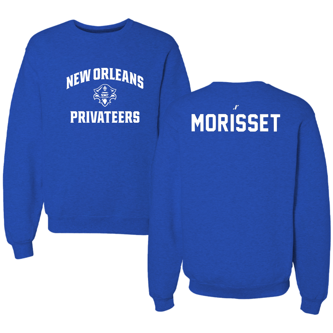 University of New Orleans POM Blue General Crewneck - Keerah Morisset
