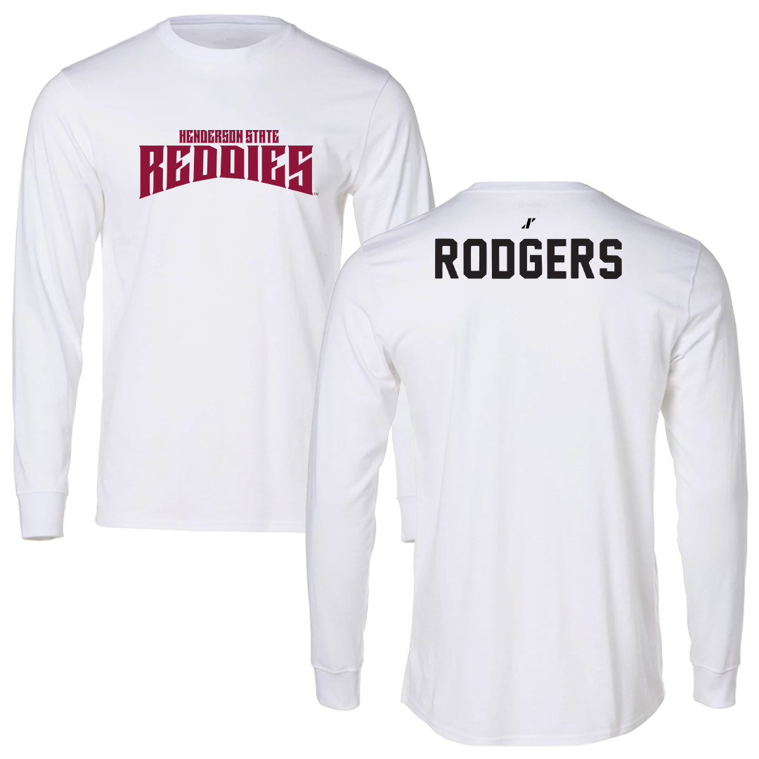 Henderson State University Cheer White Classic Long Sleeve - Olivia Rodgers