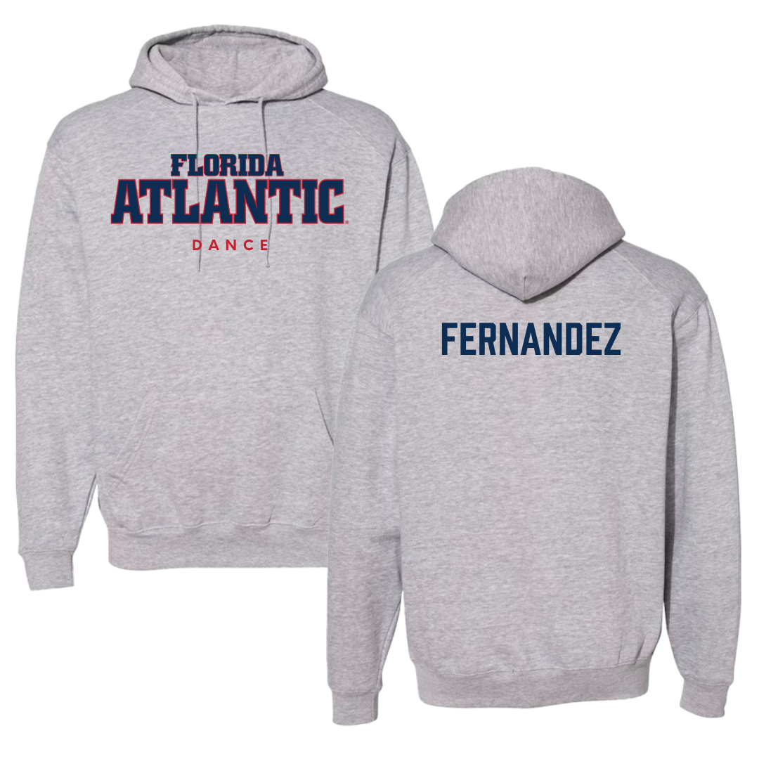 Florida Atlantic University Dance Gray Hoodie - Gabriella Fernandez