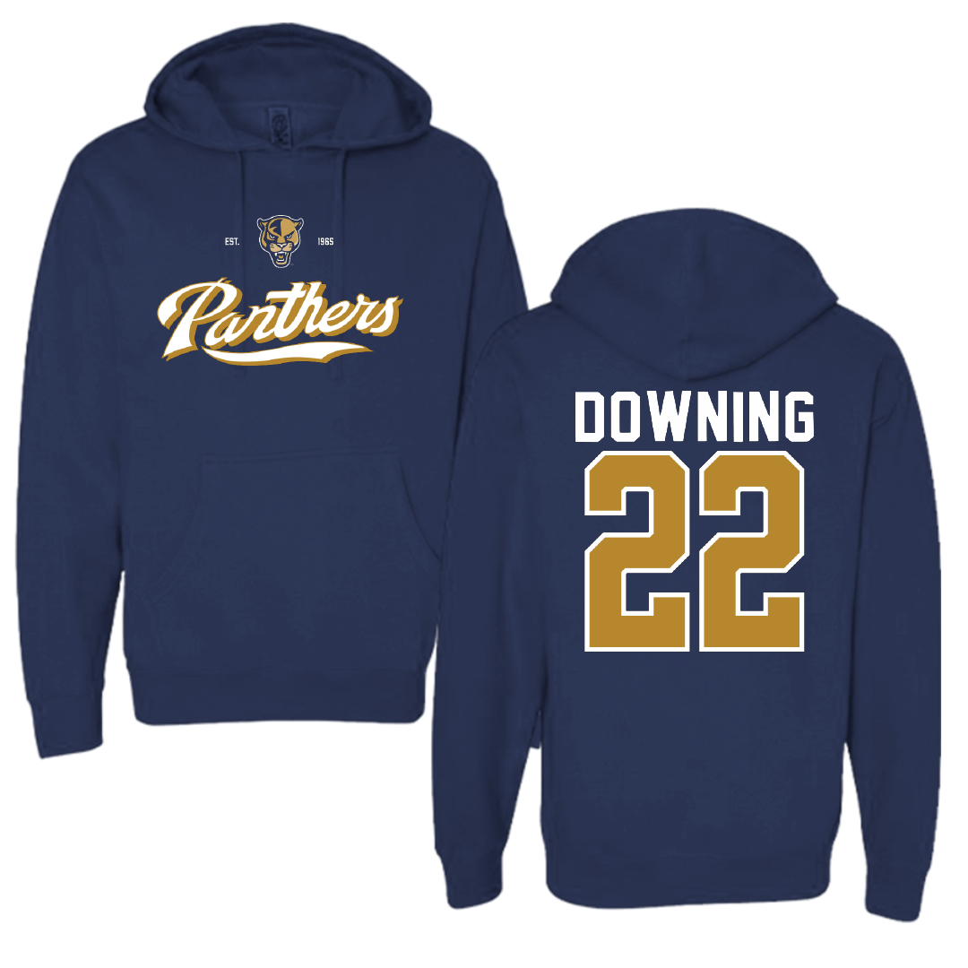 Florida International University Softball Navy General Hoodie - #22 Kaleena Downing