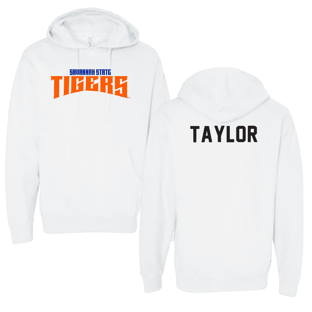 Savannah State University TF and XC White Classic Hoodie - Victoria Taylor