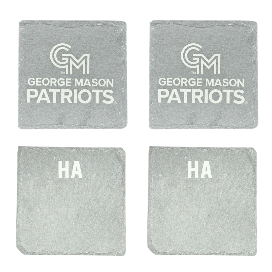 George Mason University Tennis Stone Coaster (4 Pack)  - Dustin Ha