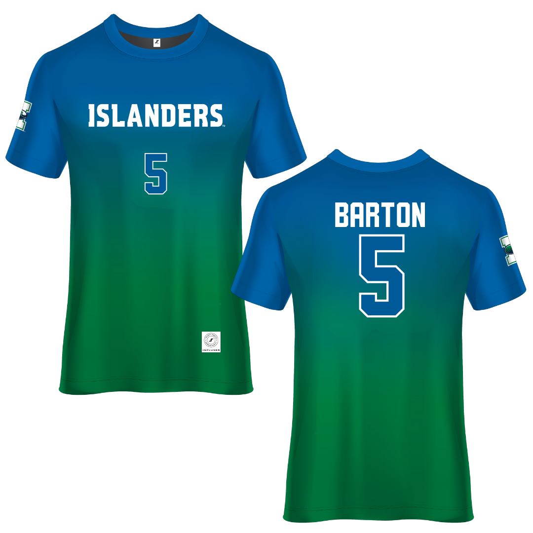 Texas A&M University-Corpus Christi Green Soccer Jersey - #5 Emmie Barton
