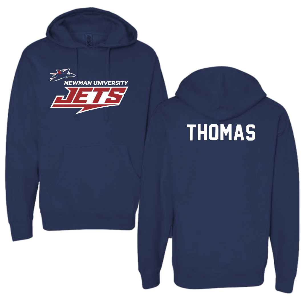 Newman University Cheer Navy General Hoodie - Amaya Thomas
