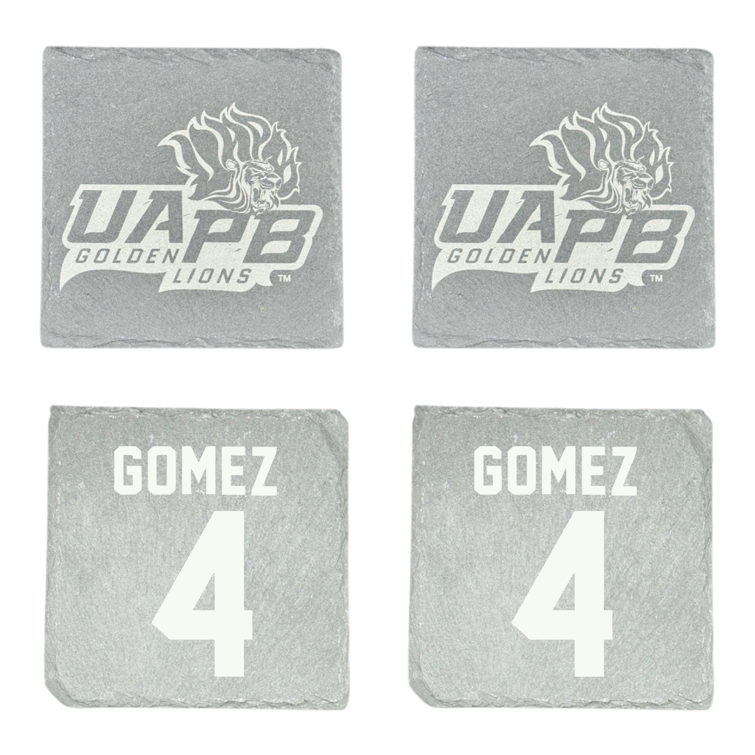 University of Arkansas-Pine Bluff Softball Stone Coaster (4 Pack)  - #4 Jazlyn Gomez