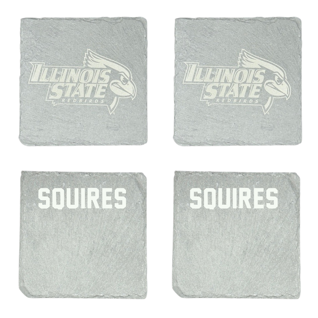 Illinois State University Track and Field Stone Coaster (4 Pack)  - Brody Squires