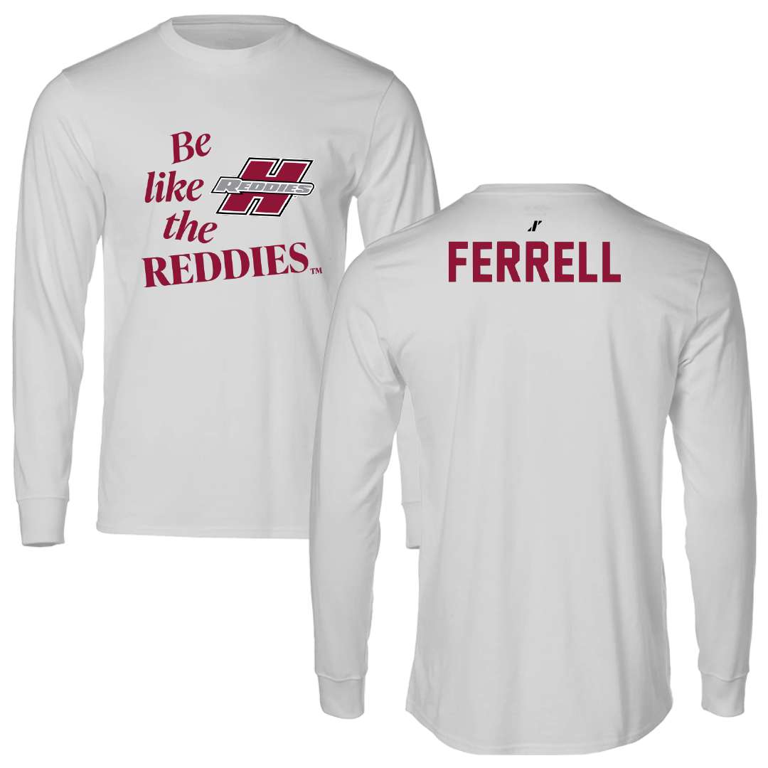 Henderson State University Cheer Light Gray Be Like Us Performance Long Sleeve - Amanda Ferrell
