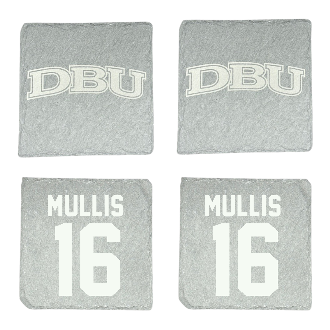 Dallas Baptist University Soccer Stone Coaster (4 Pack)  - #16 Kathryn Mullis