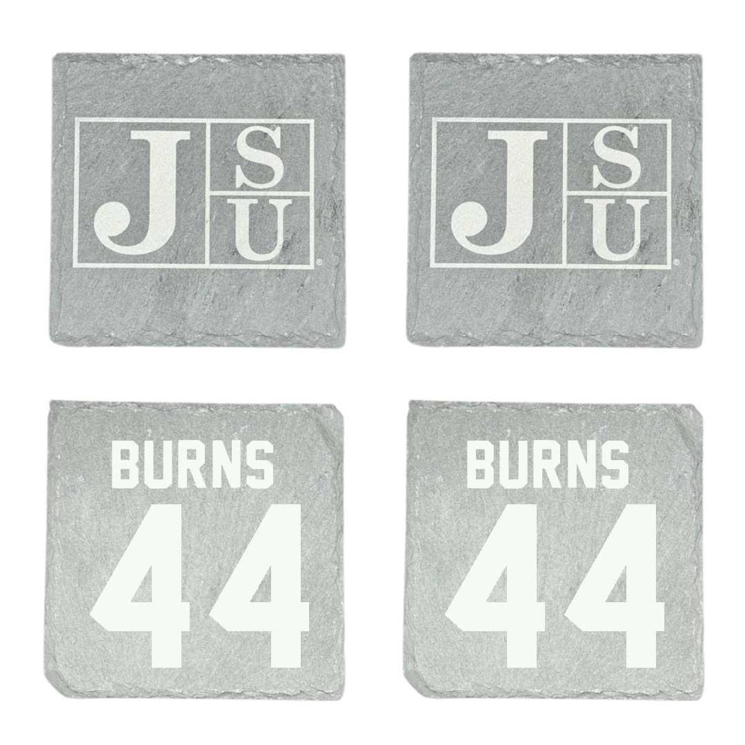 Jackson State University Football Stone Coaster (4 Pack)  - #44 Hunter Burns