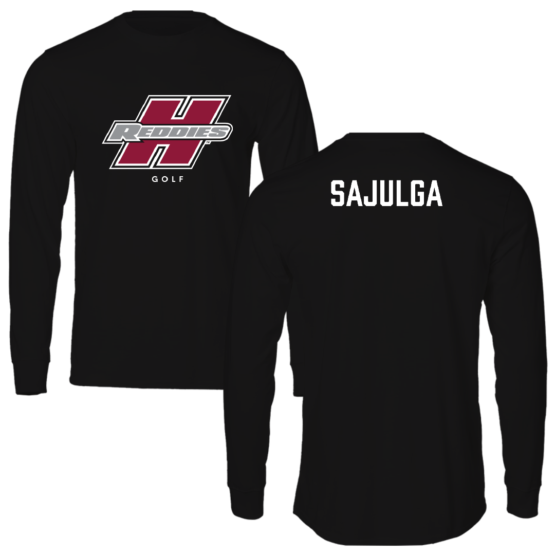 Henderson State University Golf Black Performance Long Sleeve - Felisa Sajulga