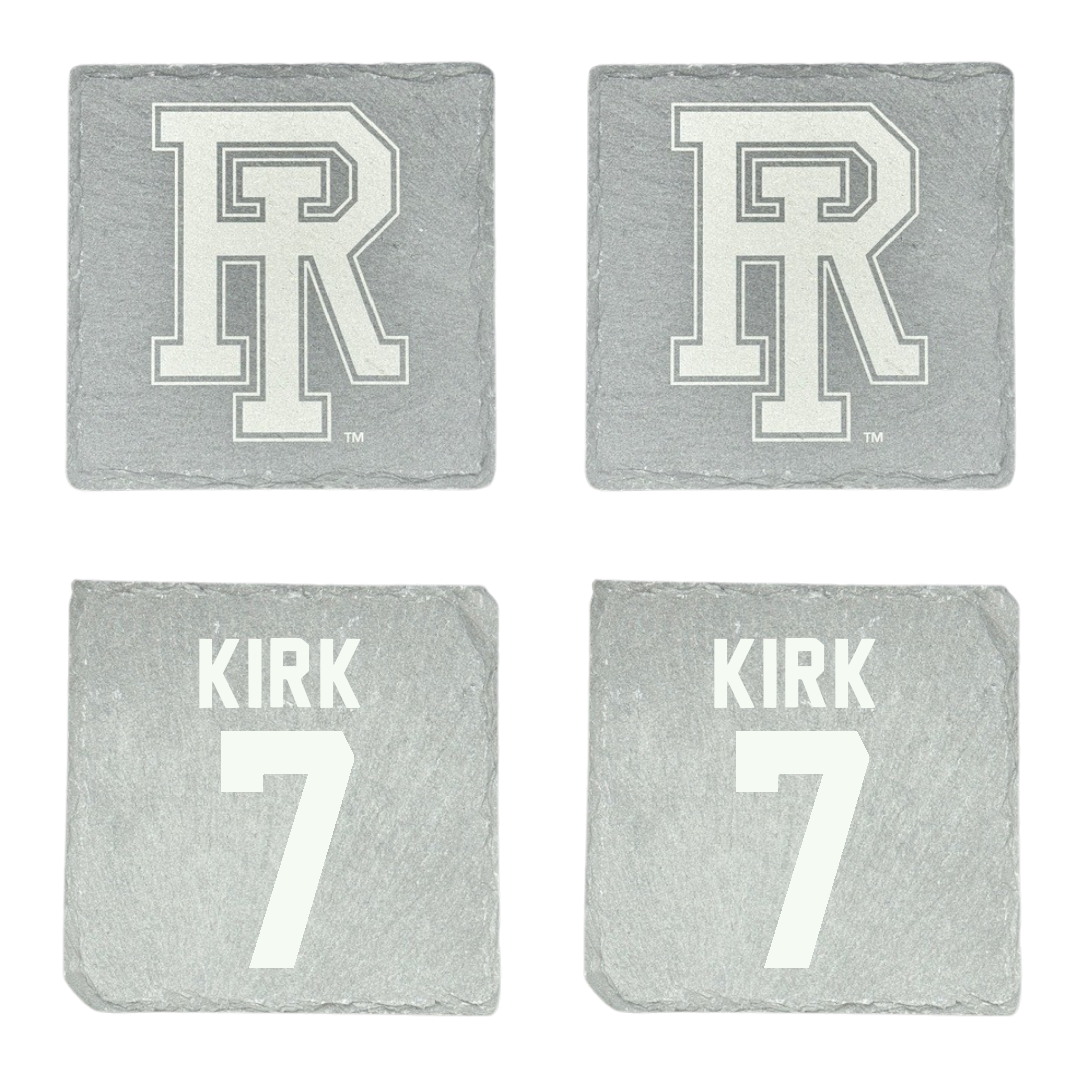 University of Rhode Island Lacrosse Stone Coaster (4 Pack)  - #7 Carolyn Kirk