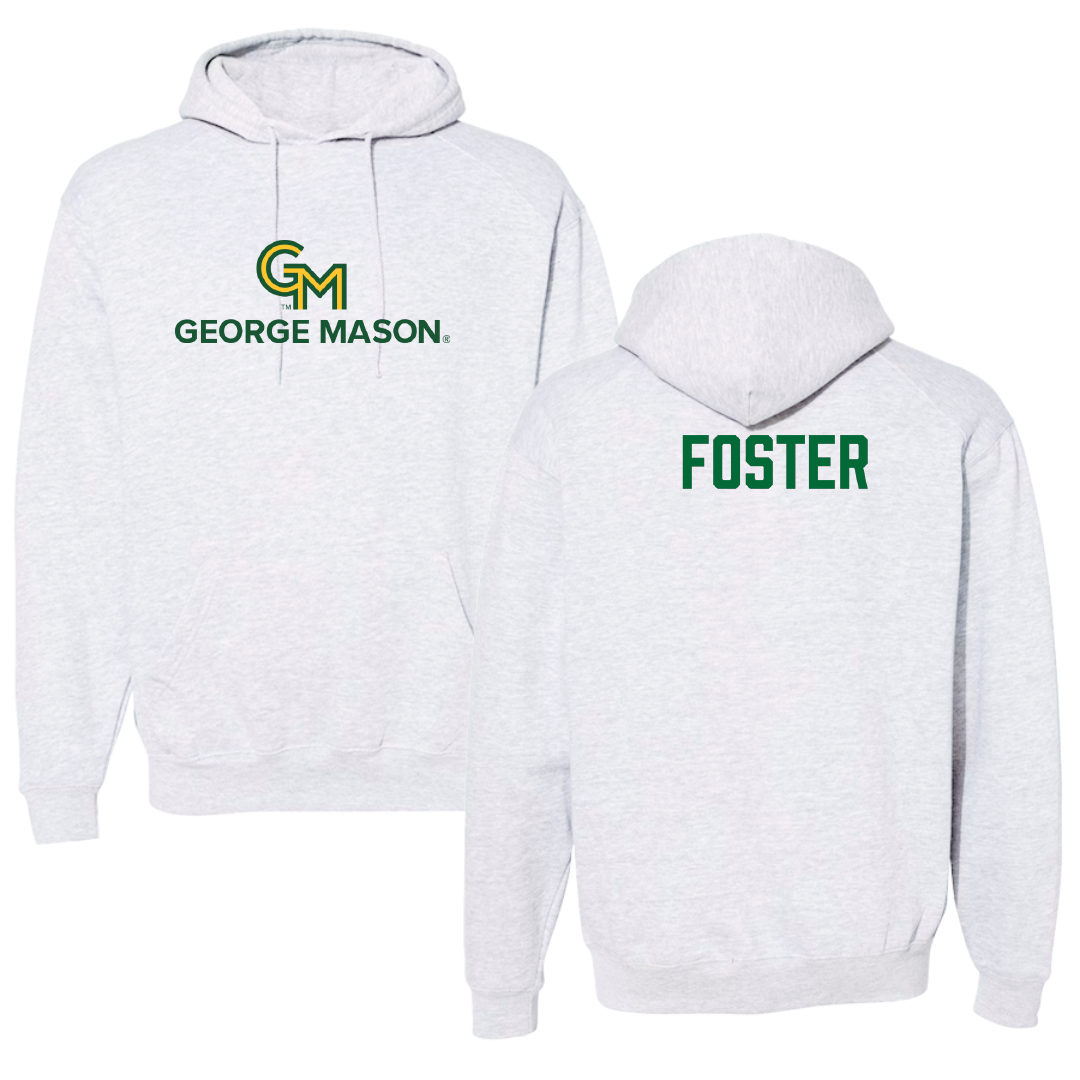 George Mason University Wrestling Gray Hoodie - Nicholas Foster