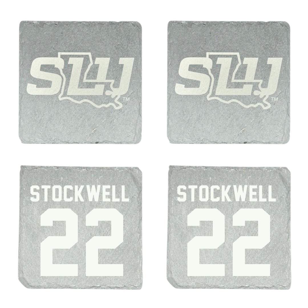 Southeastern Louisiana University Volleyball Stone Coaster (4 Pack)  - #22 Taylor Stockwell