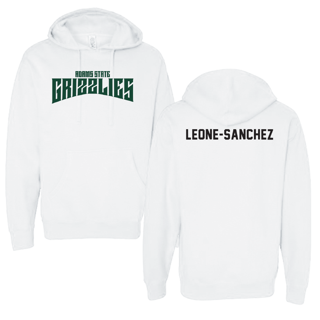 Adams State University Volleyball White Classic Hoodie - Sierra Leone-Sanchez