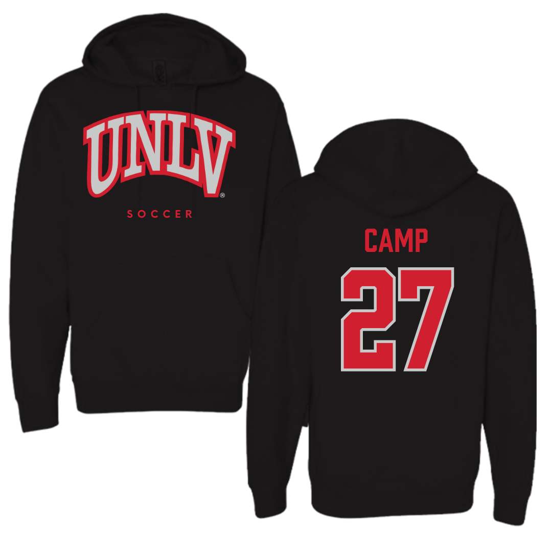 University of Nevada-Las Vegas Soccer Black Hoodie - #27 Kylie Camp