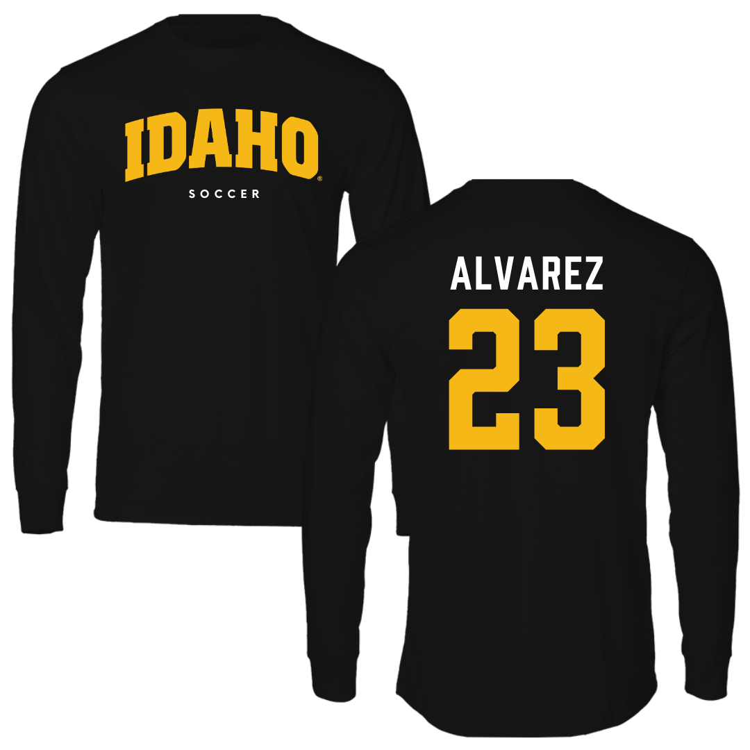 University of Idaho Soccer Black Long Sleeve - #23 Naomi Alvarez