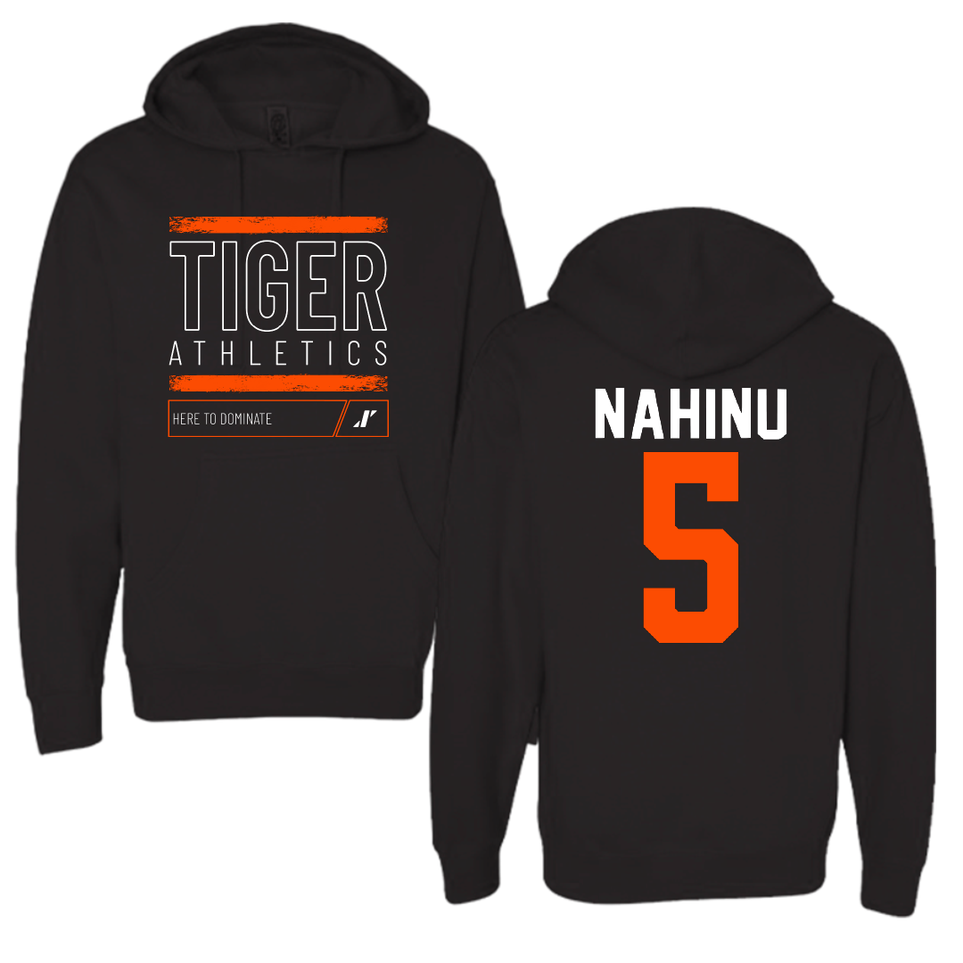 East Central University Volleyball Black Dominate Hoodie - #5 Angel Nahinu