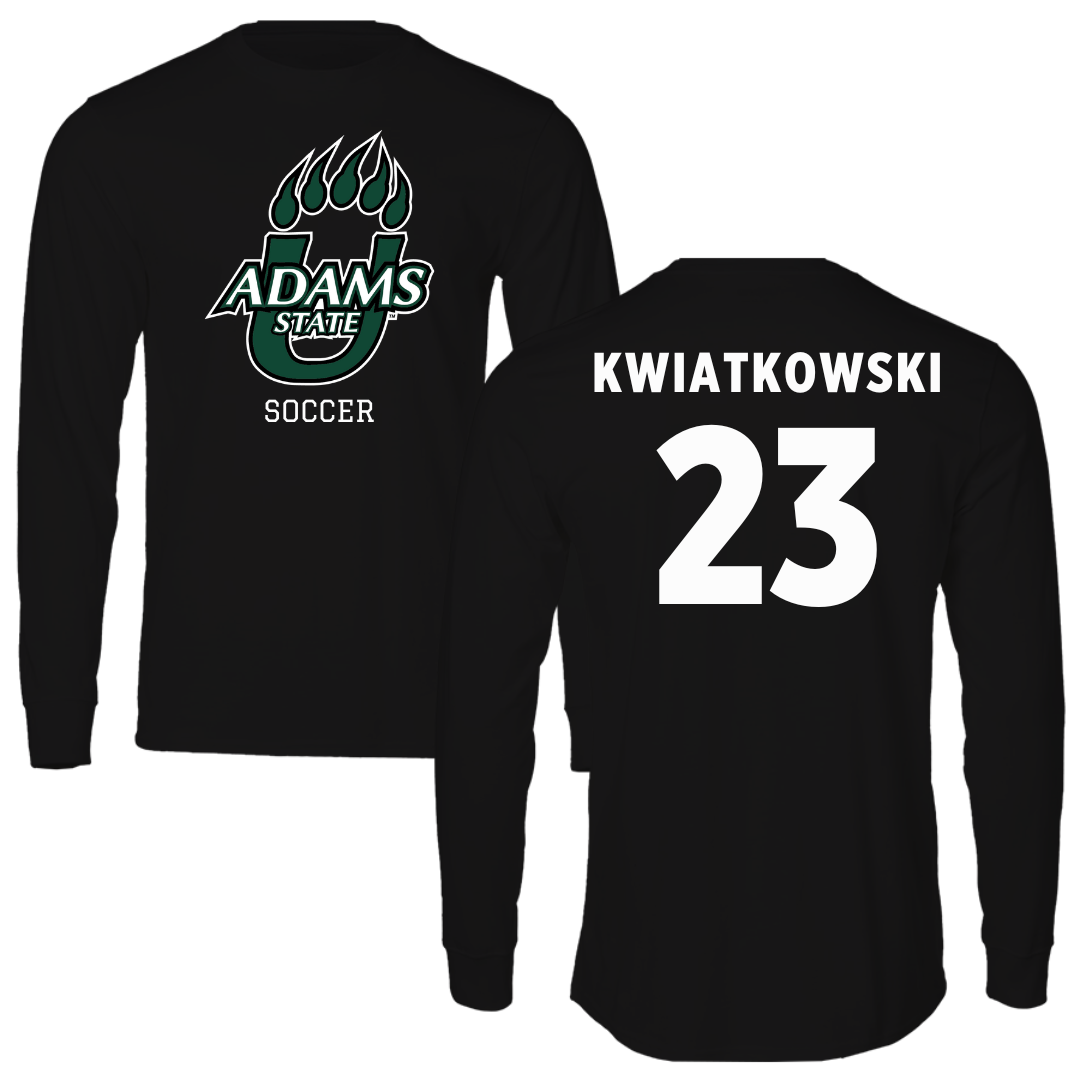 Adams State University Soccer Black State Long Sleeve - #23 Hailey Kwiatkowski
