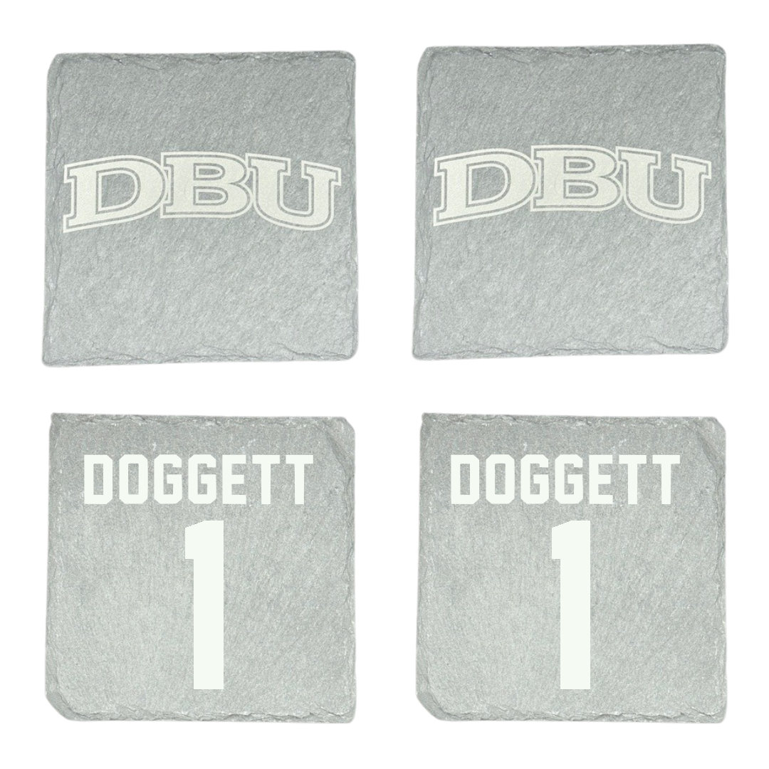 Dallas Baptist University Volleyball Stone Coaster (4 Pack)  - #1 Daylee Doggett