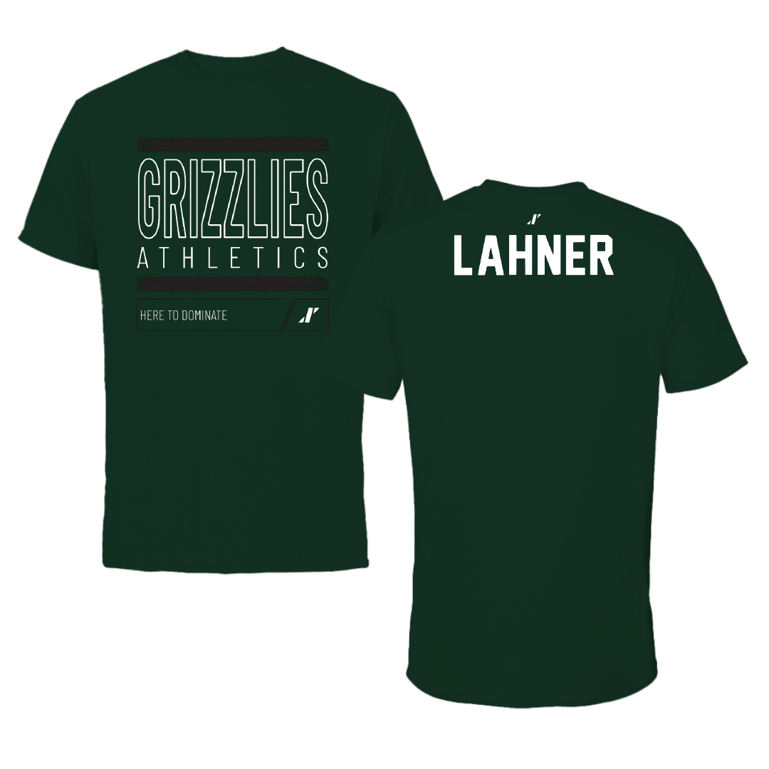Adams State University TF and XC Forest Green Dominate Performance Tee - Vienna Lahner