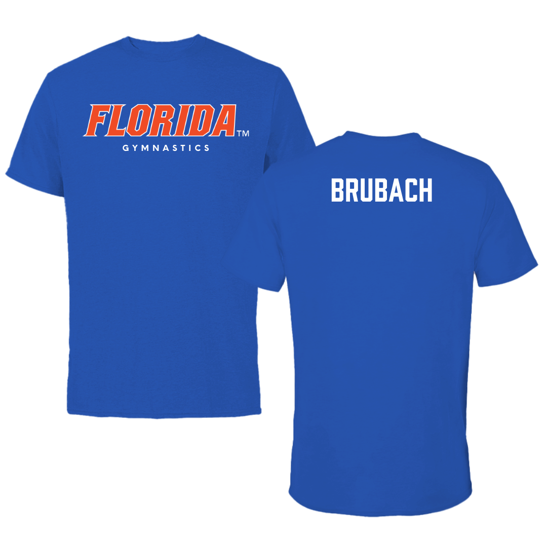 University of Florida Gymnastics True Royal Florida Performance Tee - Lori Brubach