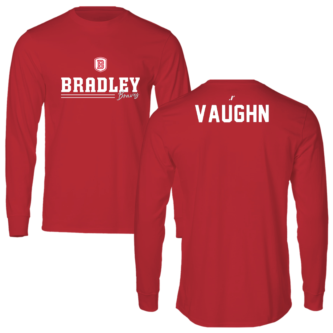 Bradley University TF and XC Red General Long Sleeve - Jada Vaughn