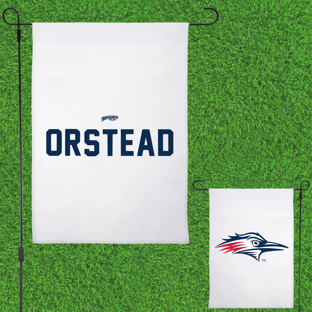 Metropolitan State University of Denver TF and XC White Garden Flag - Audrey Orstead