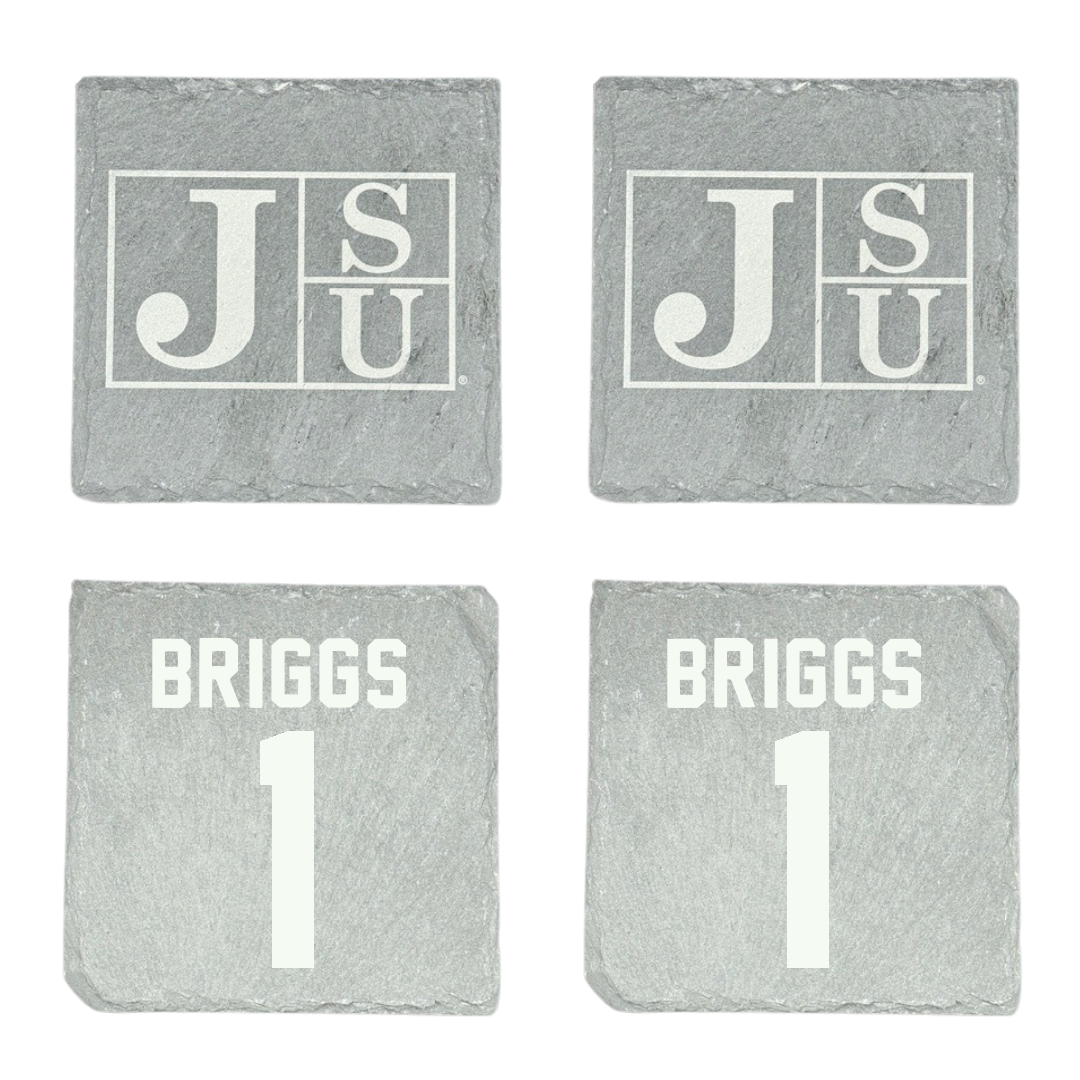 Jackson State University Volleyball Stone Coaster (4 Pack)  - #1 Hope Briggs