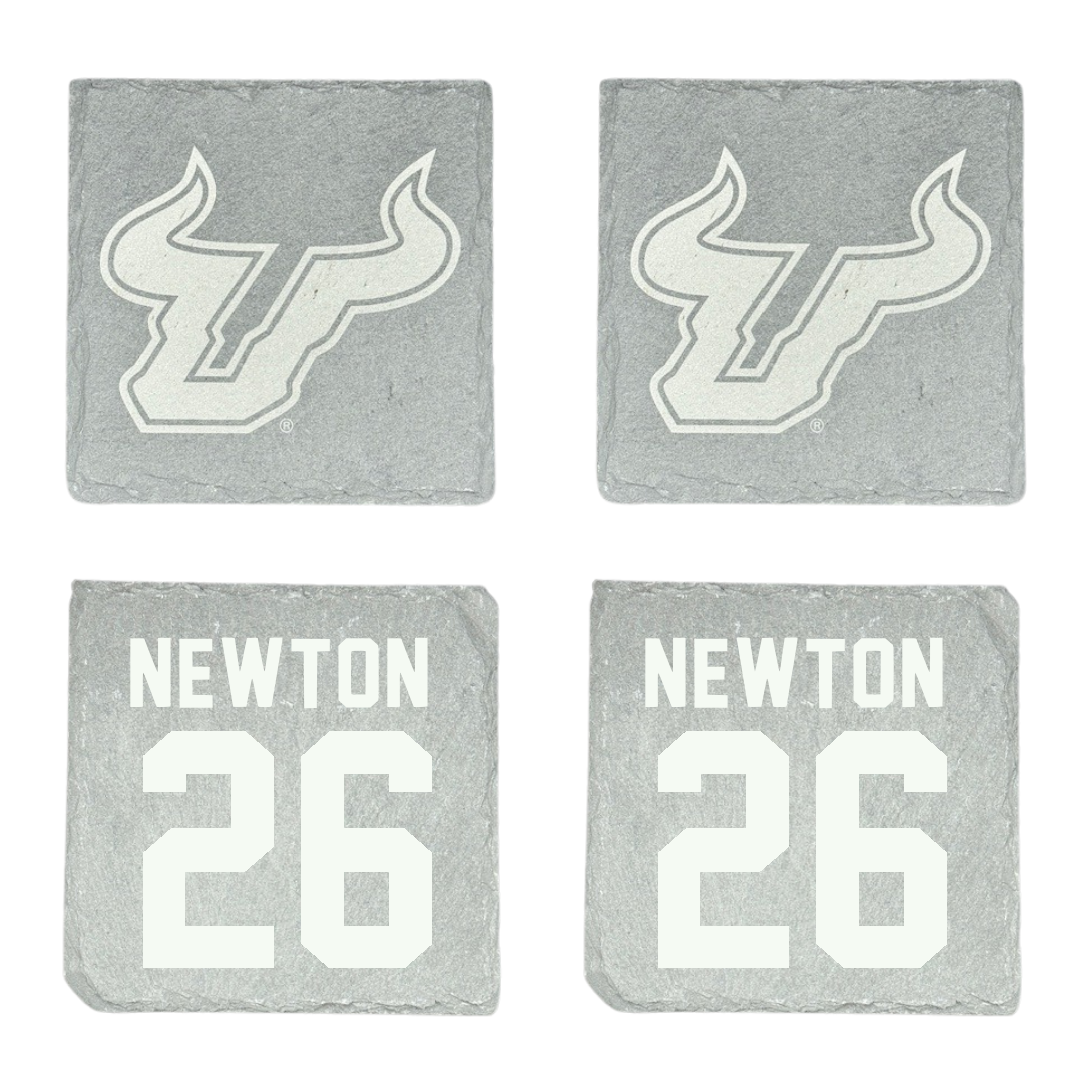 University of South Florida Baseball Stone Coaster (4 Pack)  - #26 Austin Newton
