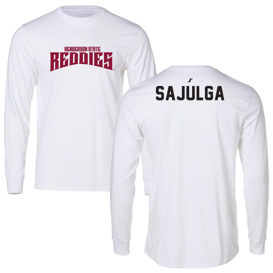 Henderson State University Golf White Classic Long Sleeve - Felisa Sajulga
