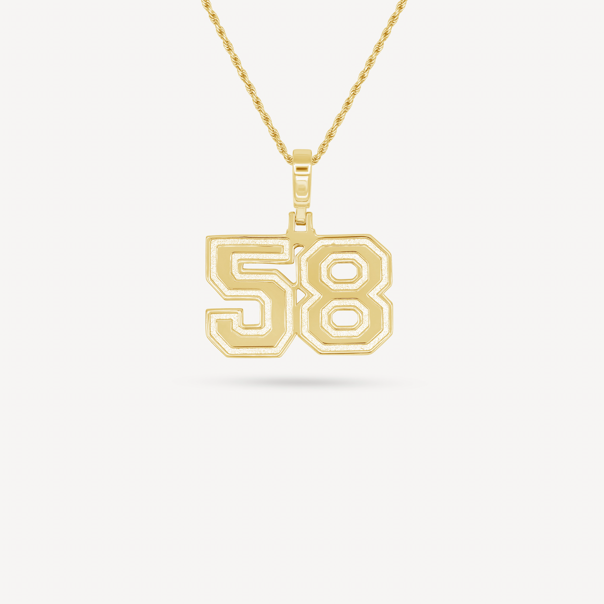 Gold Presidents Pendant and Chain - #58 Brandon Johnson