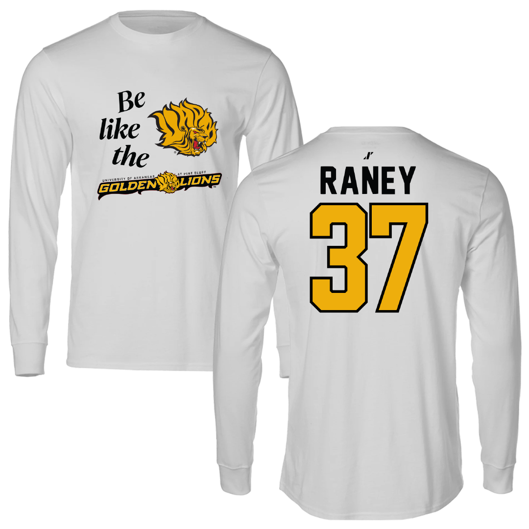 University of Arkansas-Pine Bluff Softball Light Gray Be Like Us Long Sleeve - #37 LeeAnn Raney