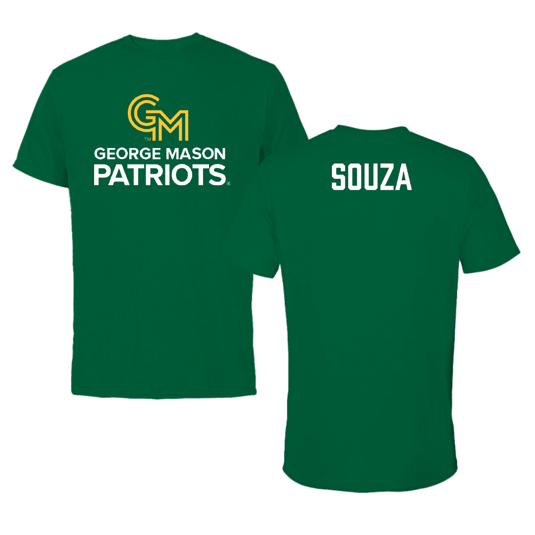 George Mason University Swimming & Diving Green Patriots Performance Tee - Faye Souza