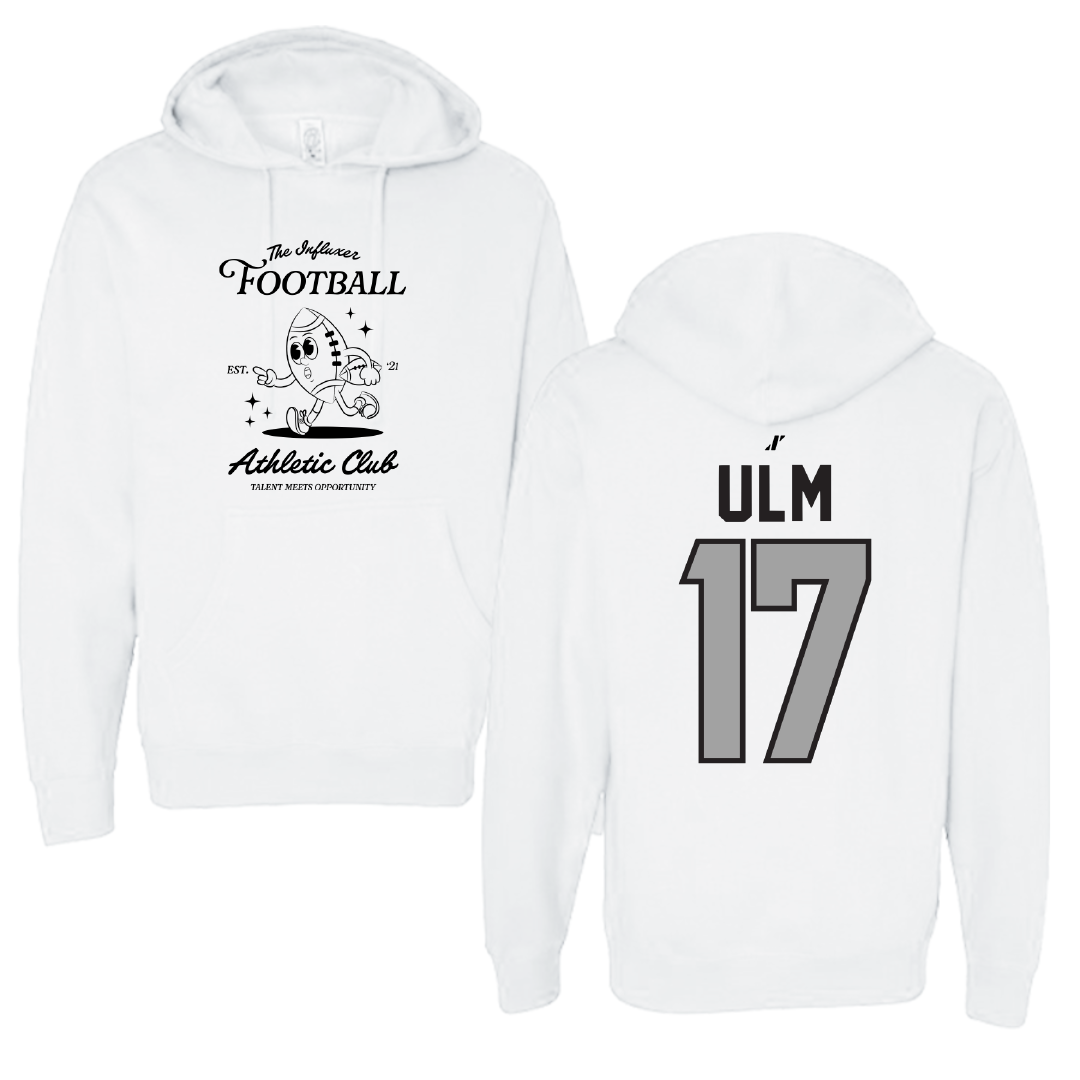 Football White Influxer Athletic Club Hoodie - #17 Nolan Ulm