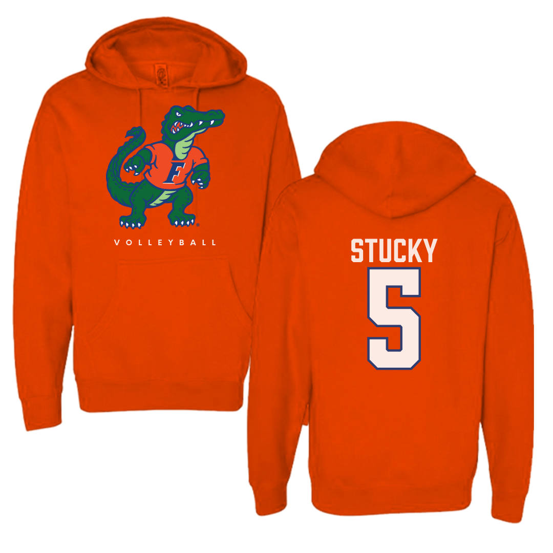 University of Florida Volleyball Orange Hoodie - #5 Alexis Stucky