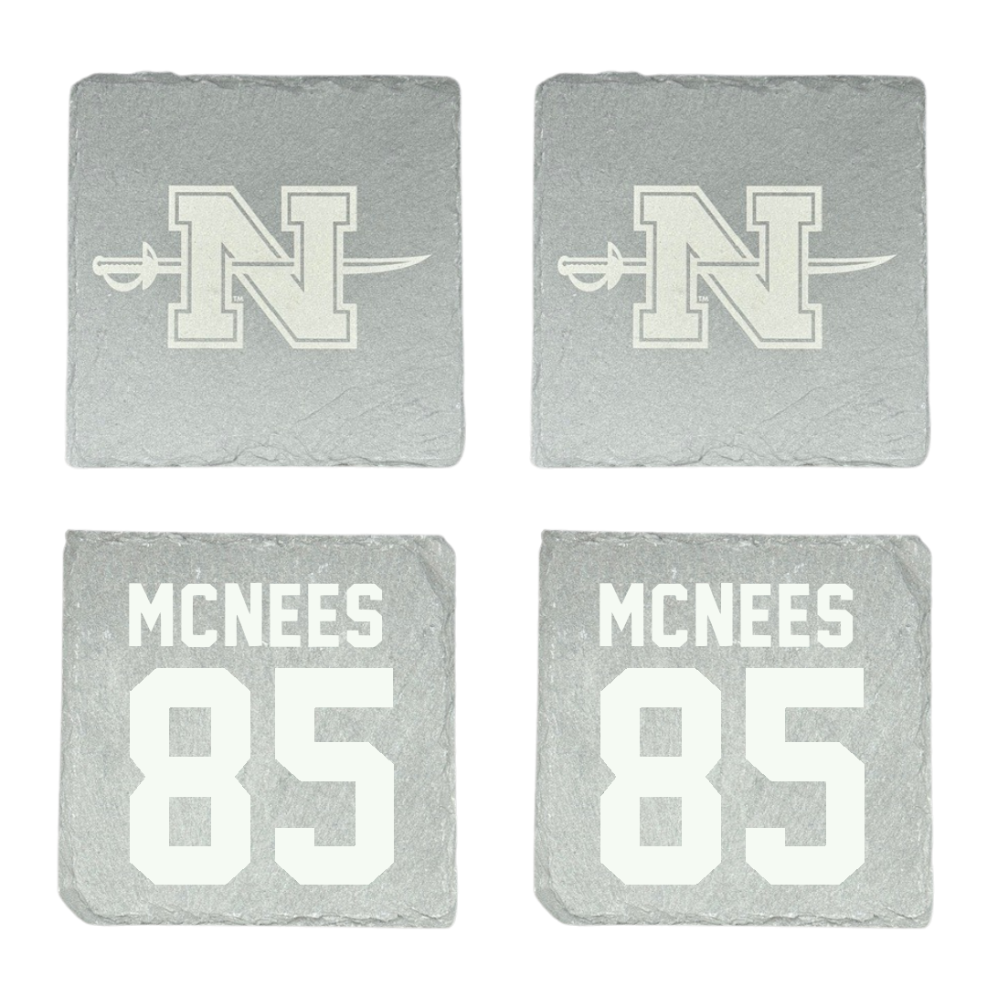 Nicholls State University Football Stone Coaster (4 Pack)  - #85 Christian Mcnees