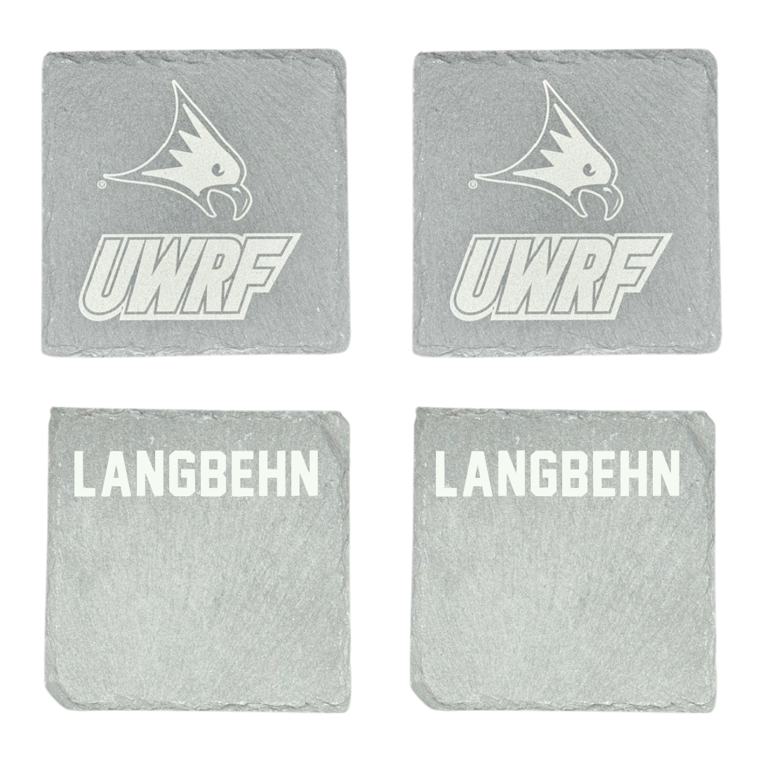 University of Wisconsin-River Falls Tennis Stone Coaster (4 Pack)  - Alicia Langbehn