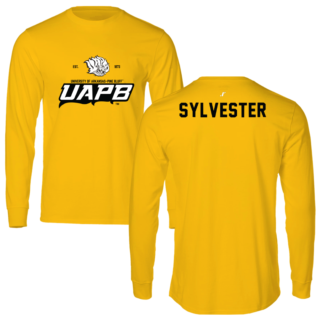 University of Arkansas-Pine Bluff TF and XC Gold General Long Sleeve - Jared Sylvester