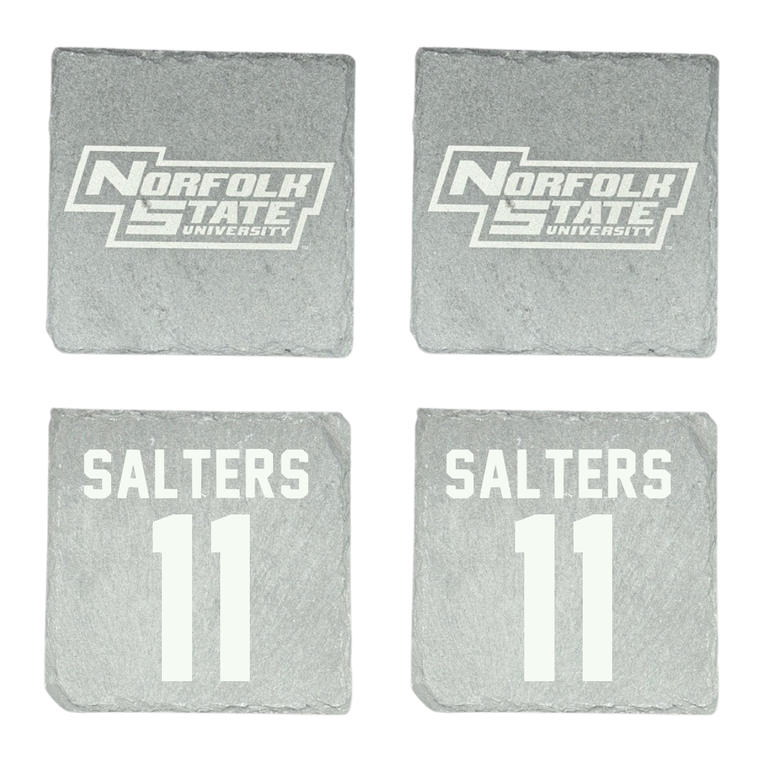 Norfolk State University Baseball Stone Coaster (4 Pack)  - #11 Ian Salters