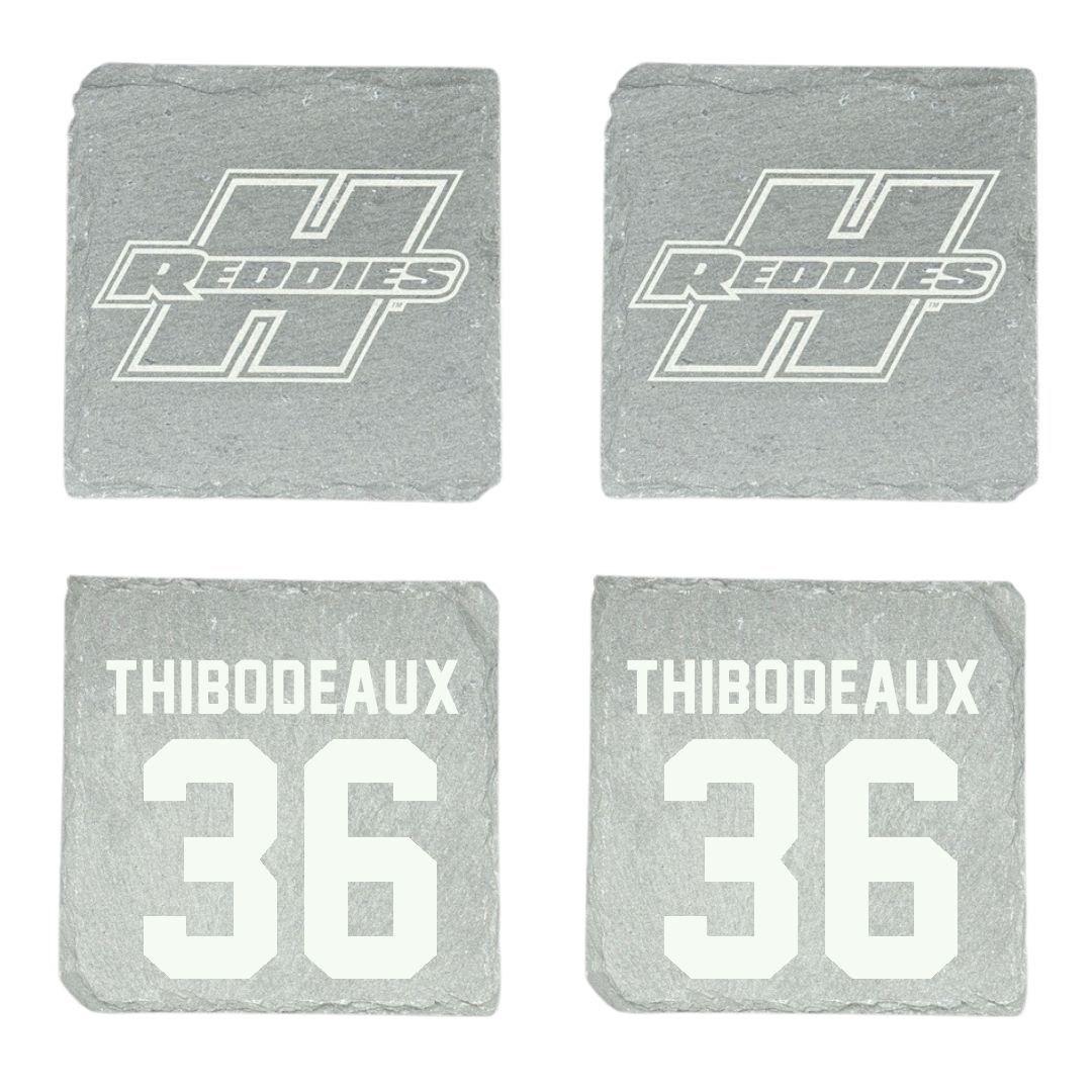 Henderson State University Football Stone Coaster (4 Pack)  - #36 Eric Thibodeaux