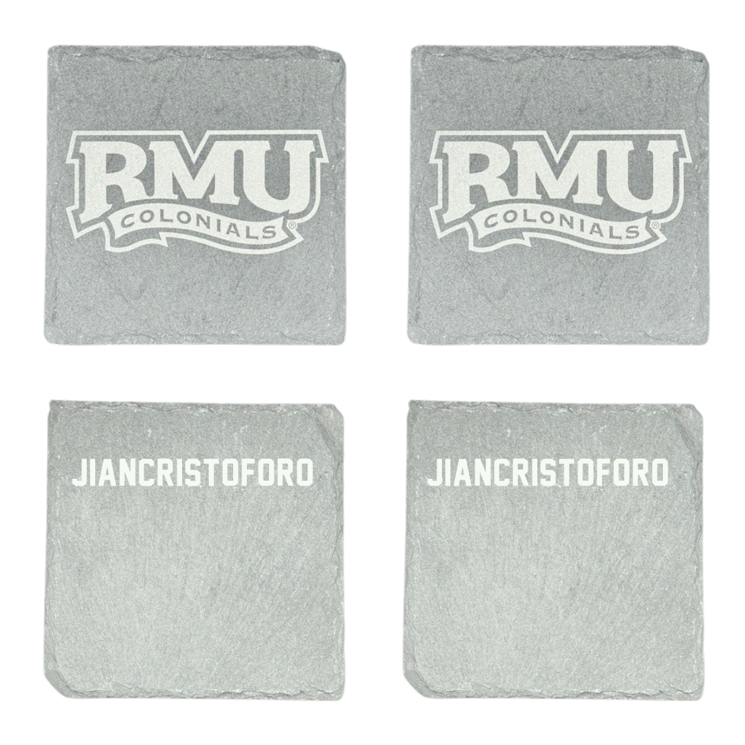 Robert Morris University TF and XC Stone Coaster (4 Pack)  - Emma Jiancristoforo