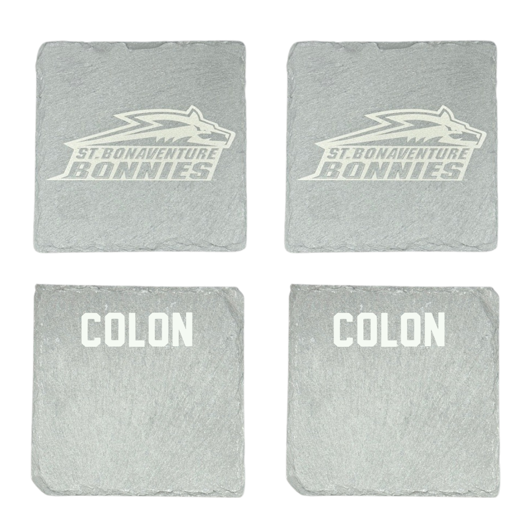 St. Bonaventure University Swimming & Diving Stone Coaster (4 Pack)  - Daciana Colon