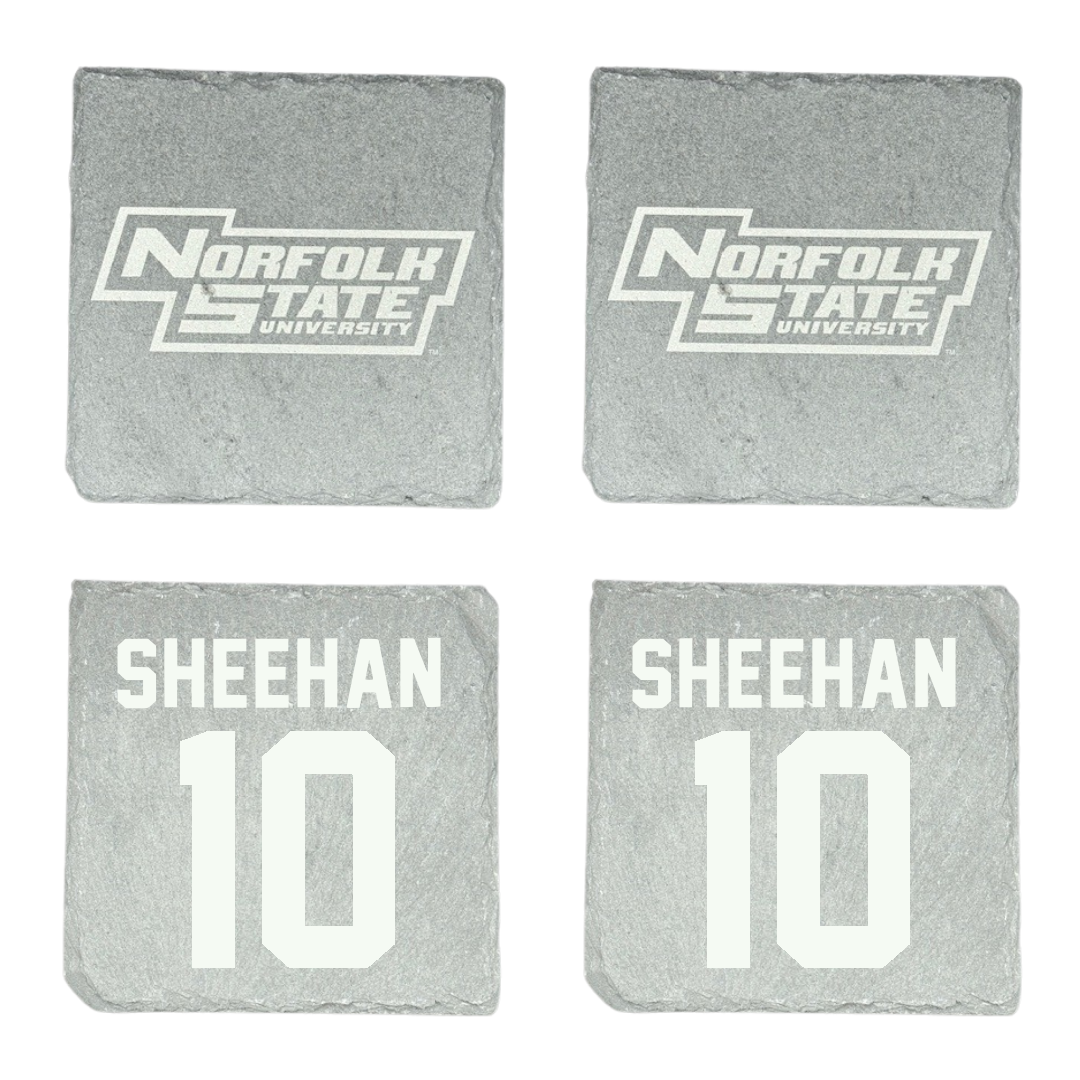 Norfolk State University Softball Stone Coaster (4 Pack)  - #10 Lauren Sheehan