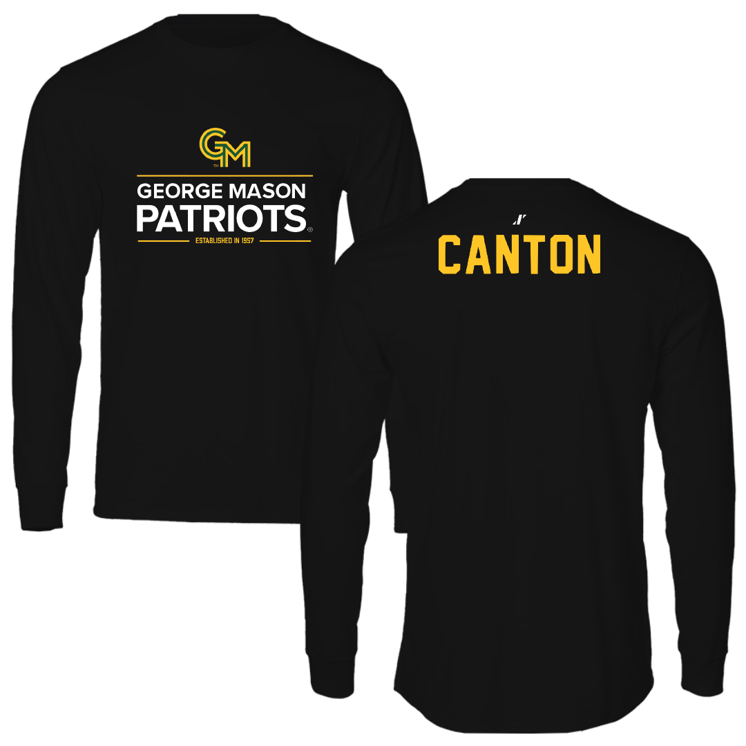 George Mason University Rowing Black General Long Sleeve - Daylin Canton