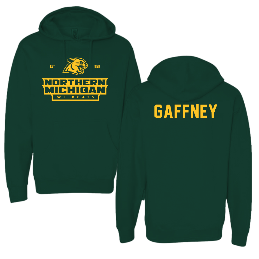 Northern Michigan University Wrestling Forest Green General Hoodie - Noelle Gaffney
