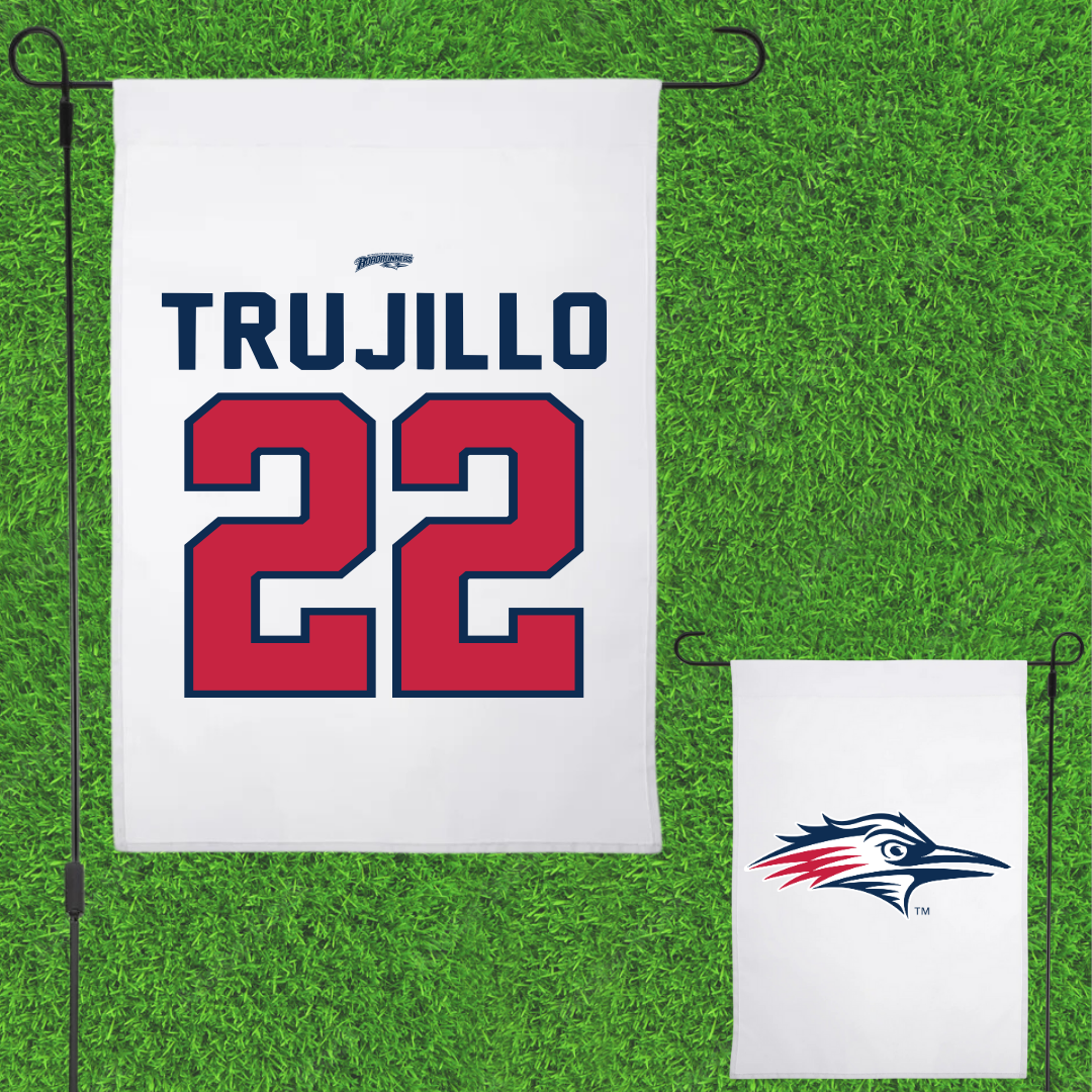 Metropolitan State University of Denver Basketball White Garden Flag - #22 Lex Trujillo
